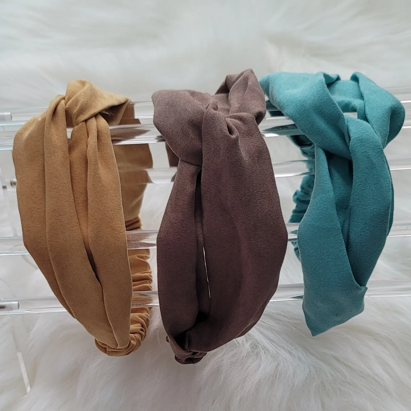 Suede Wrap Headband