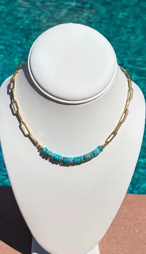 Talia Turquoise Necklace