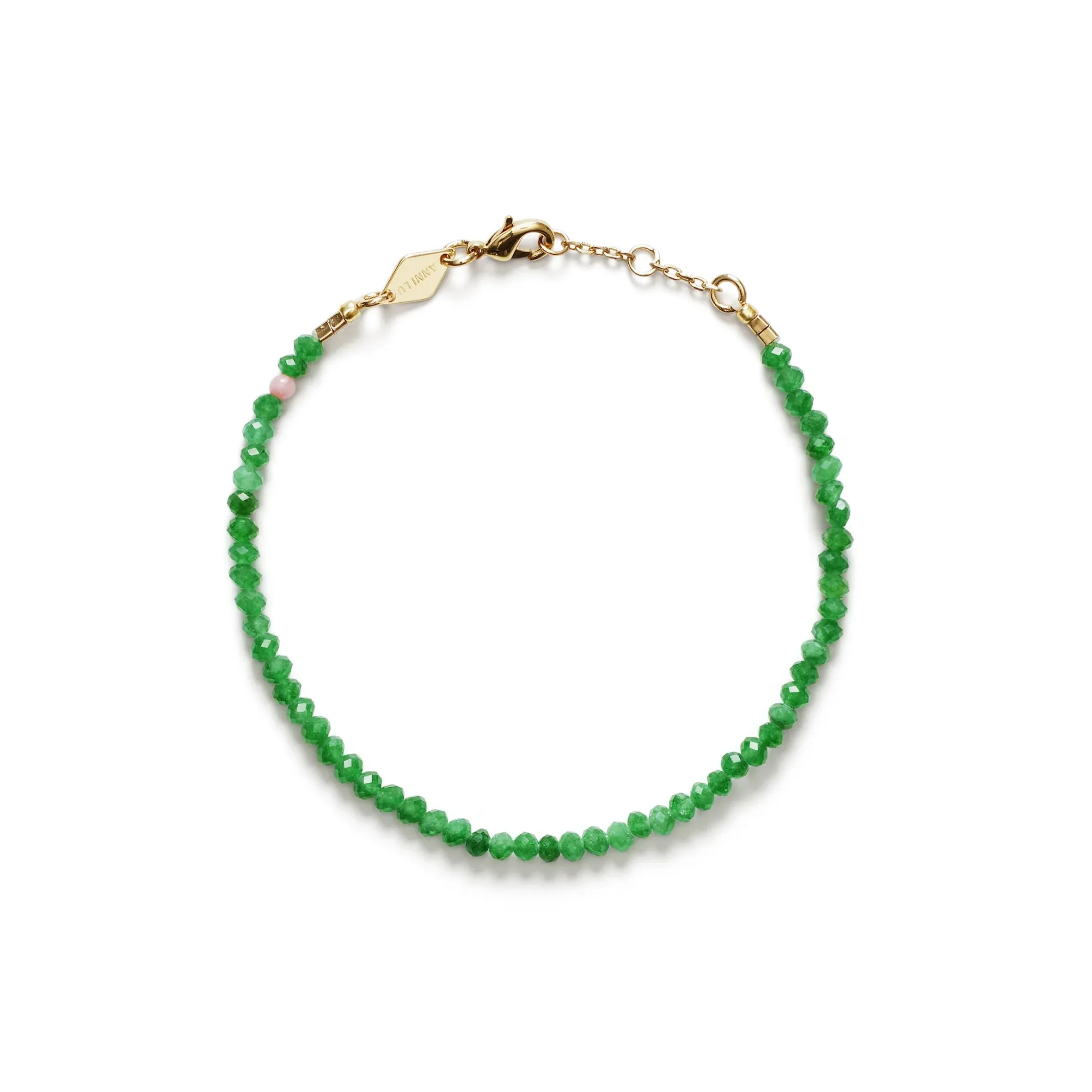 Tan Line Bracelet, Jade