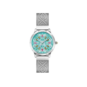 Thomas Sabo Womens watch kaleidoscope dragonfly gold turquoise