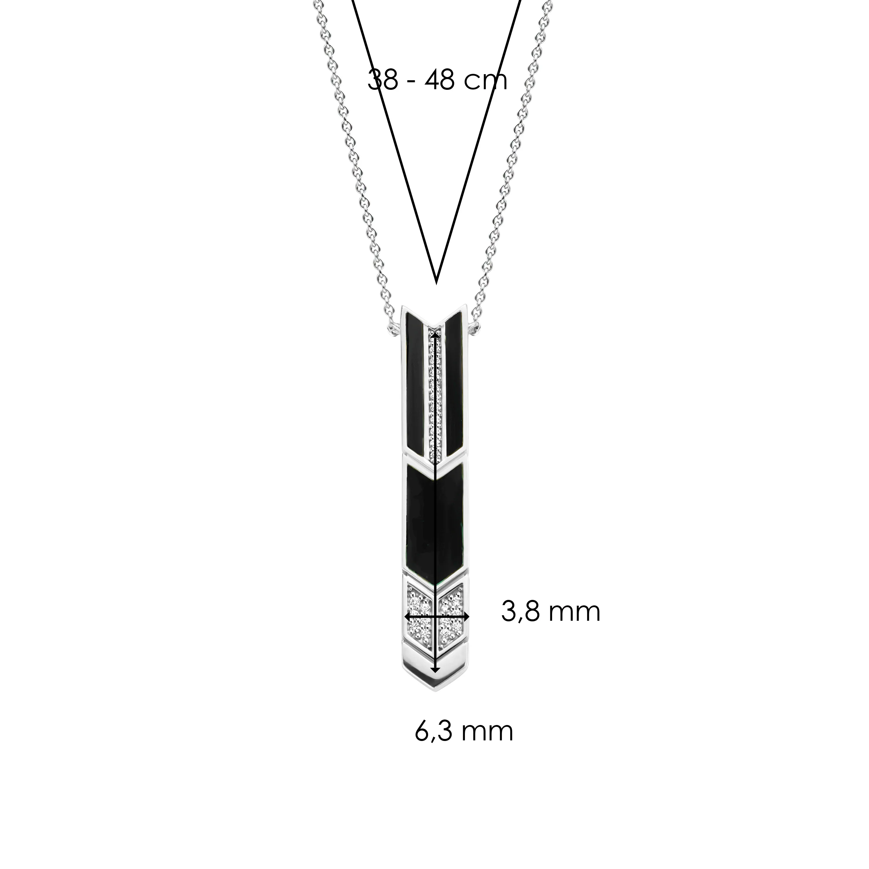 TI SENTO Necklace 3954BO