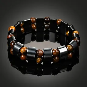 Tiger's Eye Beads Magnet Bracelet