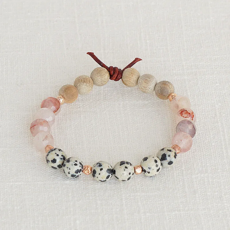 Trust Your Journey - Blush | An Inspirational Bracelet