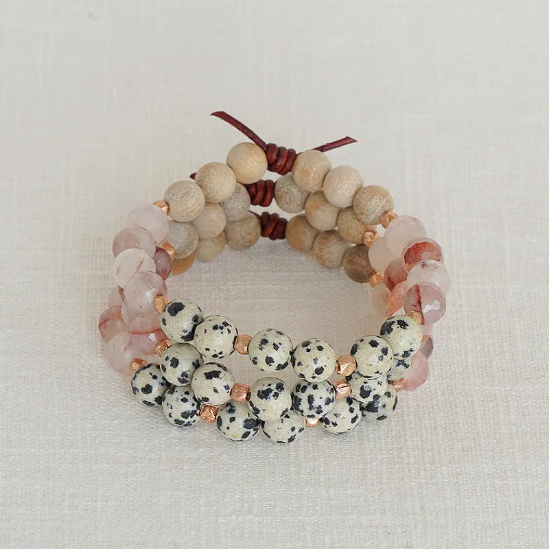 Trust Your Journey - Blush | An Inspirational Bracelet