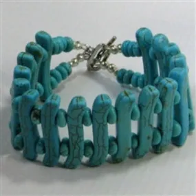 Turquoise Cuff Bangle Bracelet