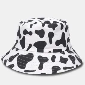 Unisex Funky Dairy Cow Bucket Hat