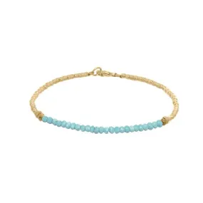 Vermeil Turquoise Bracelet