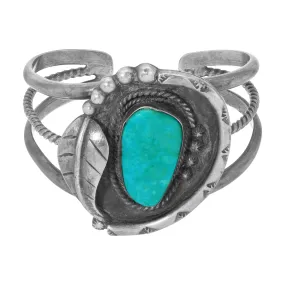 Vintage Turquoise Zuni Bangle