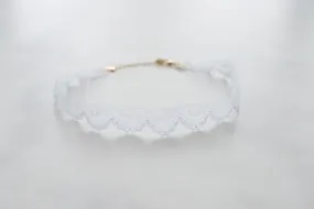 White Lace Choker Product Photo