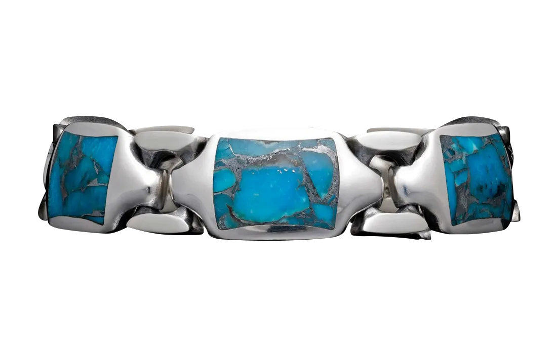 William Henry Turquoise Retro Bracelet